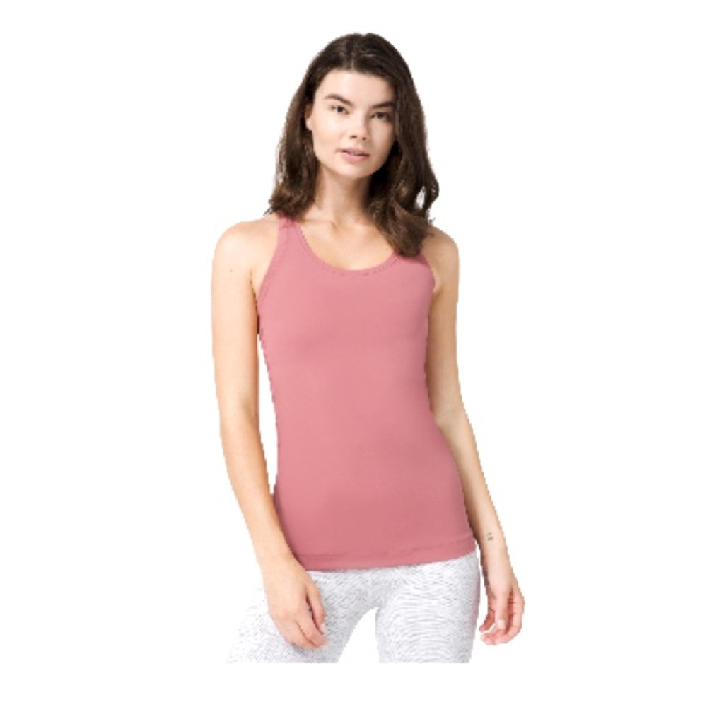 Lululemon Cool Racerback Tank Nulu Brier Rose